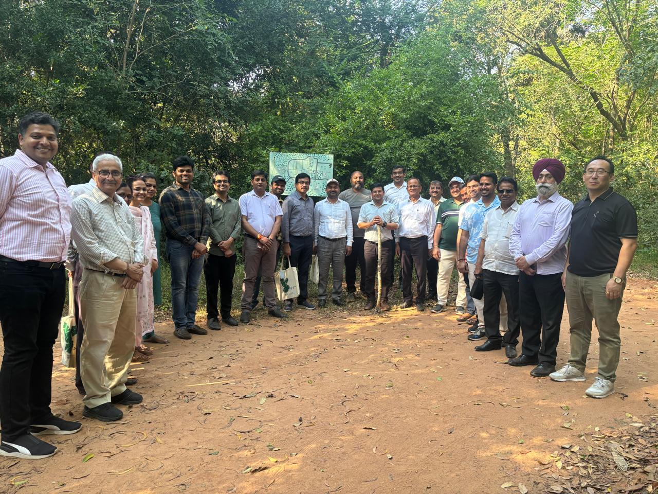 NCAP Forest Trail Ecology Field Visit Group Photo - iFOREST Past Training Session