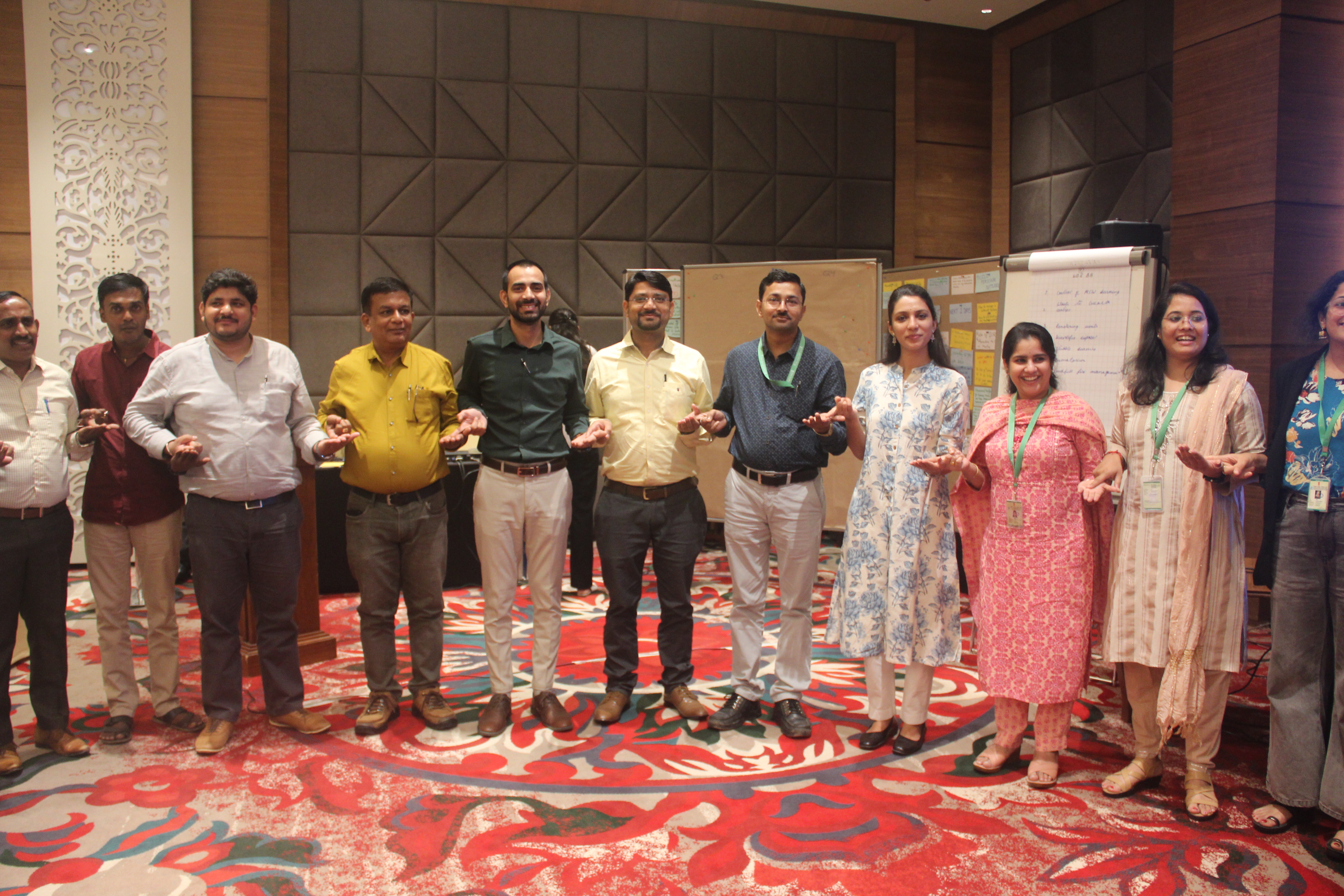 NCAP Participants Team Building Icebreaker Activity - iFOREST Past Training Session
